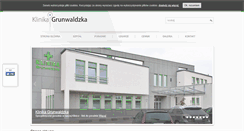 Desktop Screenshot of klinikagrunwaldzka.pl
